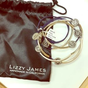 Lizzy James Purple wrap bracelet NWT.